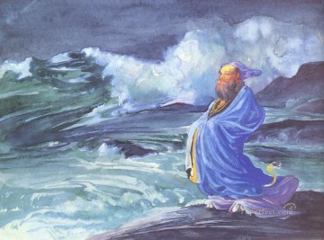 嵐を呼ぶ聖師 ジョン・ラファージ Oil Paintings